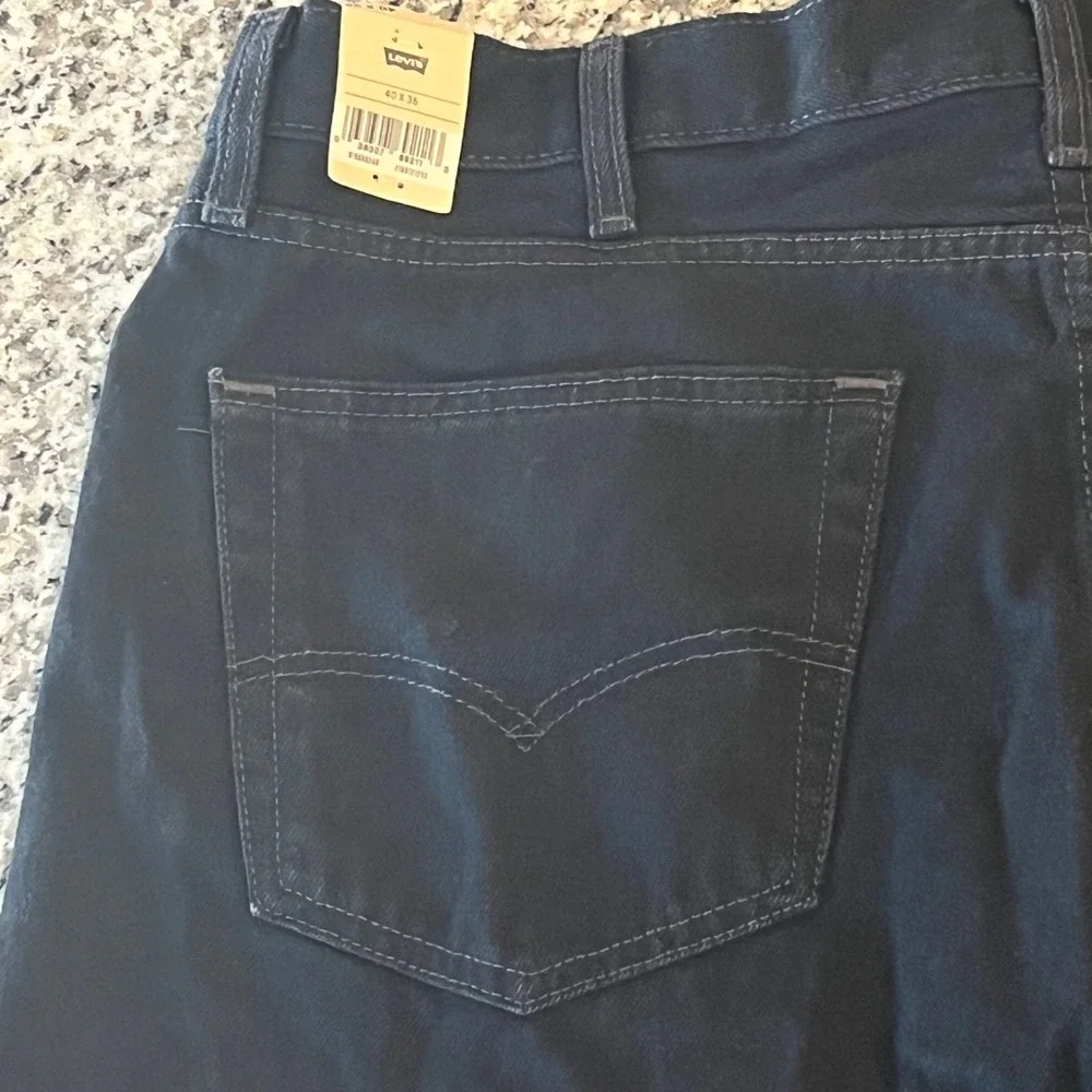 NWT Levi's 550‎ Relaxed Fit Jeans Mens 40x36 Black